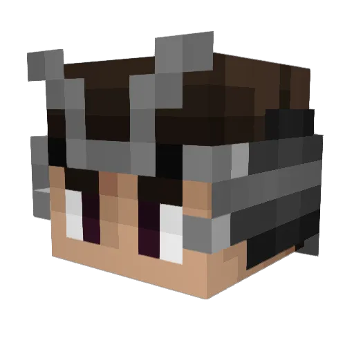 scottyenyz Minecraft avatar head, 3D render