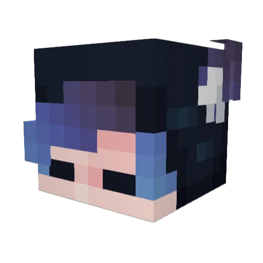 scottyhh Minecraft avatar head, 3D render