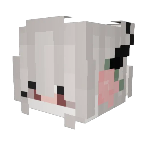 scottyvomit Minecraft avatar head, 3D render
