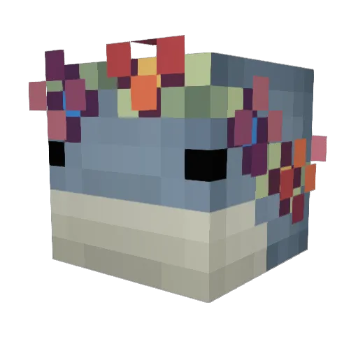 scout325 Minecraft avatar head, 3D render