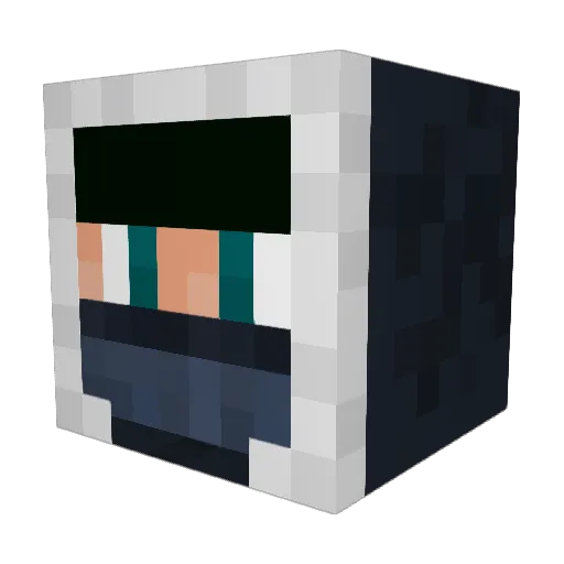 scout739 Minecraft avatar head, 3D render