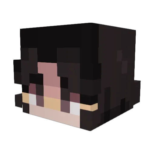 scoutkin Minecraft avatar head, 3D render