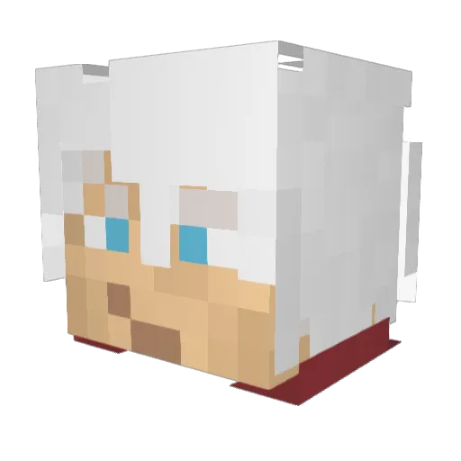 scoutsmain123 Minecraft avatar head, 3D render
