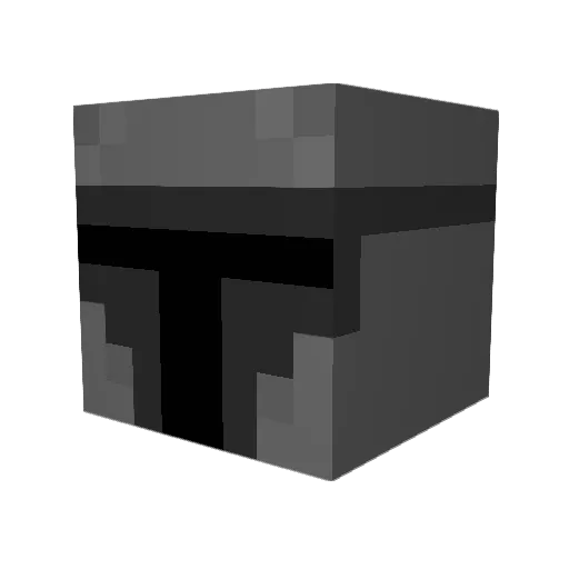 scratchyflame Minecraft avatar head, 3D render