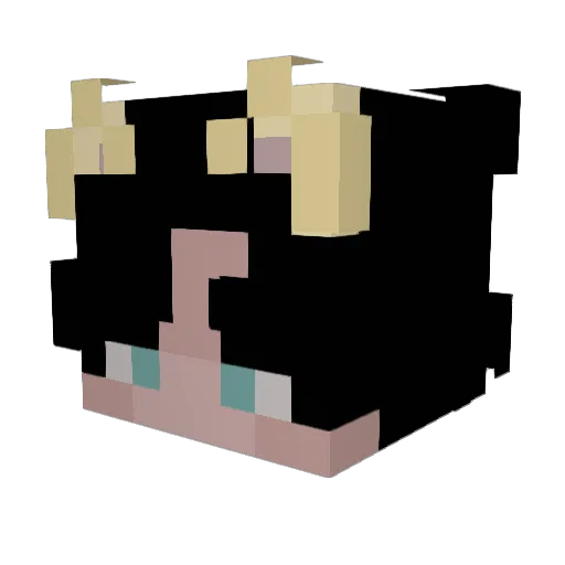screeboss Minecraft avatar head, 3D render
