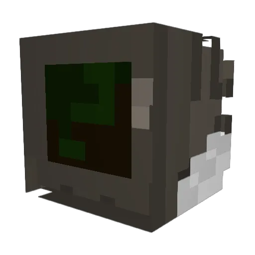 screenchomper410 Minecraft avatar head, 3D render