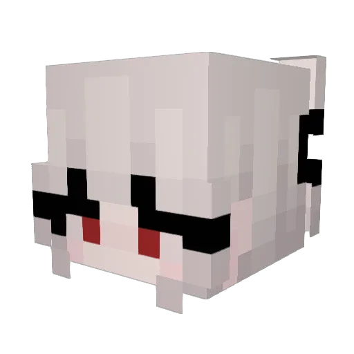 scribb1e Minecraft avatar head, 3D render