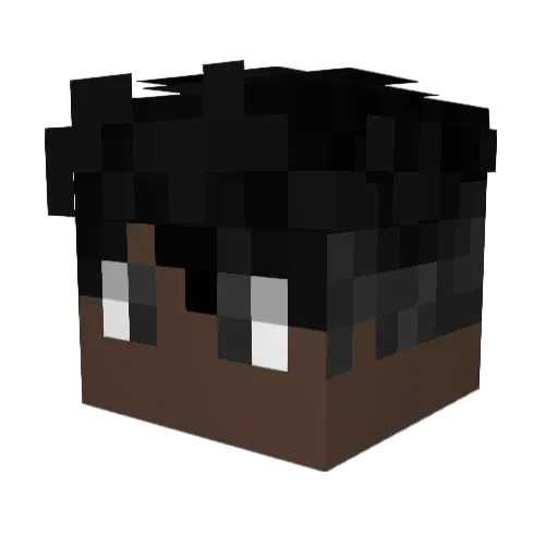 scriptmagma Minecraft avatar head, 3D render