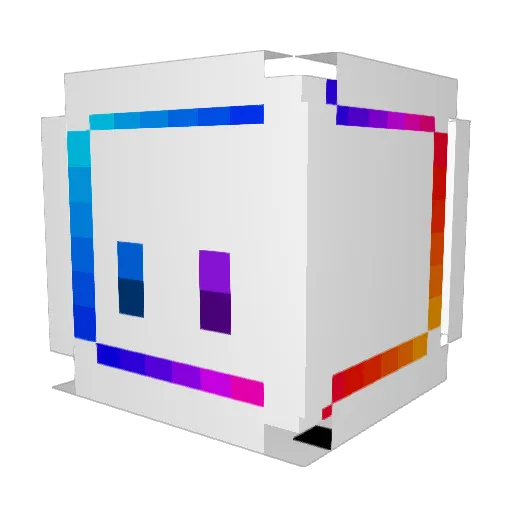 scry007 Minecraft avatar head, 3D render