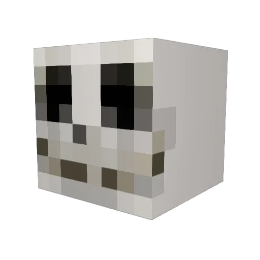 scumdogge Minecraft avatar head, 3D render