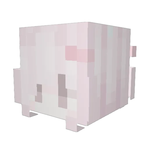 scwk Minecraft avatar head, 3D render