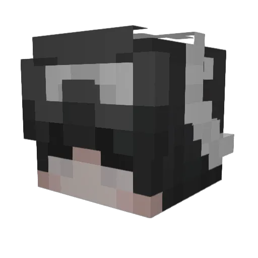 scwythe Minecraft avatar head, 3D render