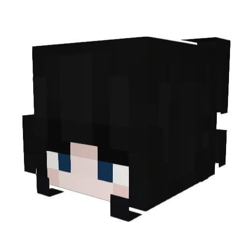 scxrpionn Minecraft avatar head, 3D render