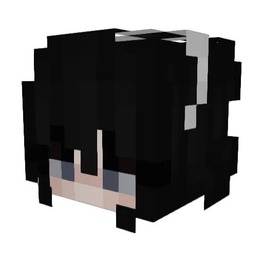 scxyy Minecraft avatar head, 3D render