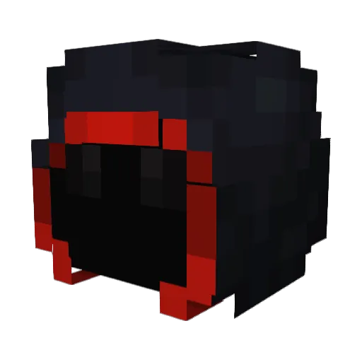 scyll Minecraft avatar head, 3D render