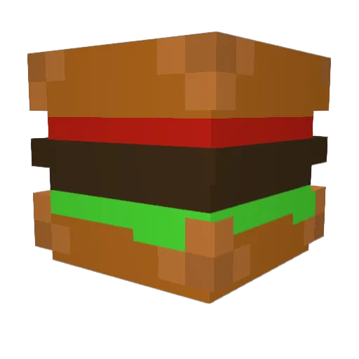 scyllagames Minecraft avatar head, 3D render