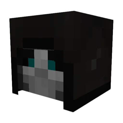 scypher123 Minecraft avatar head, 3D render