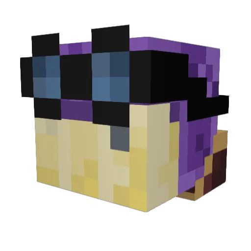 scyrus4242 Minecraft avatar head, 3D render