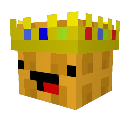 scytheRPR Minecraft avatar head, 3D render