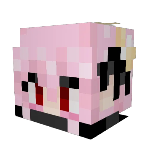scytherr Minecraft avatar head, 3D render