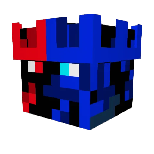 scythyz Minecraft avatar head, 3D render