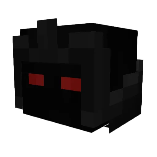 sczn Minecraft avatar head, 3D render