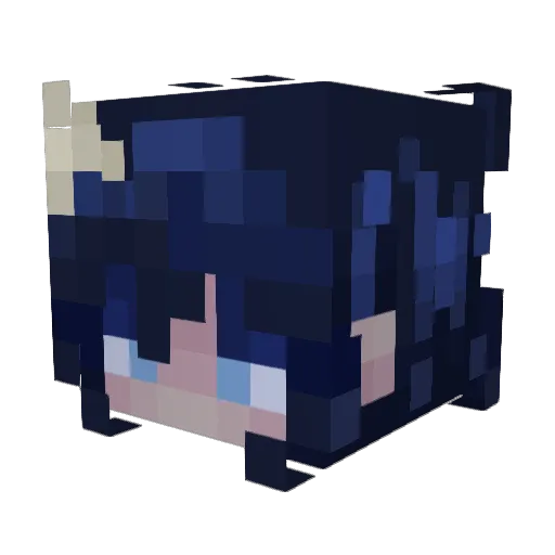 sd1zzys Minecraft avatar head, 3D render