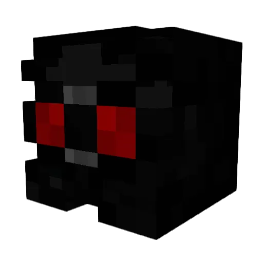 sd_7 Minecraft avatar head, 3D render