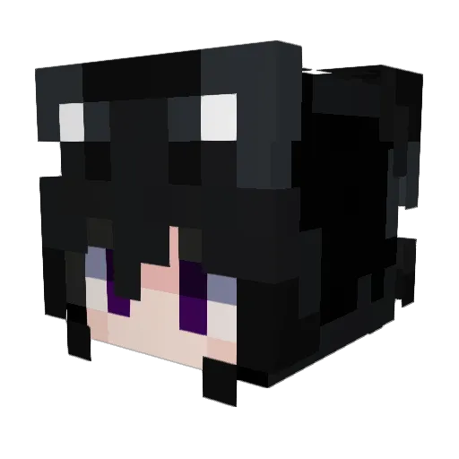 sddy Minecraft avatar head, 3D render