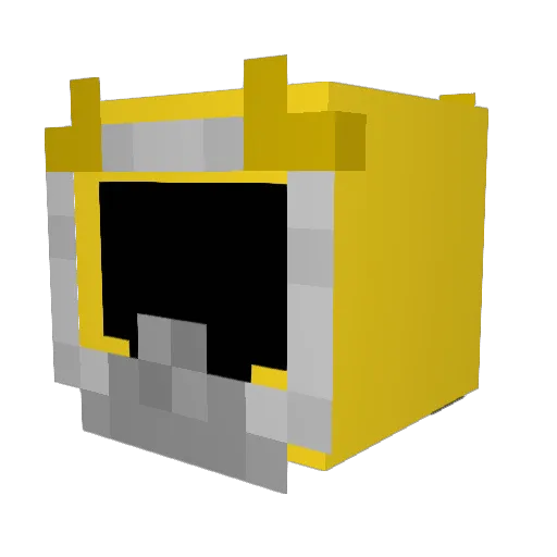 sdfafasas Minecraft avatar head, 3D render