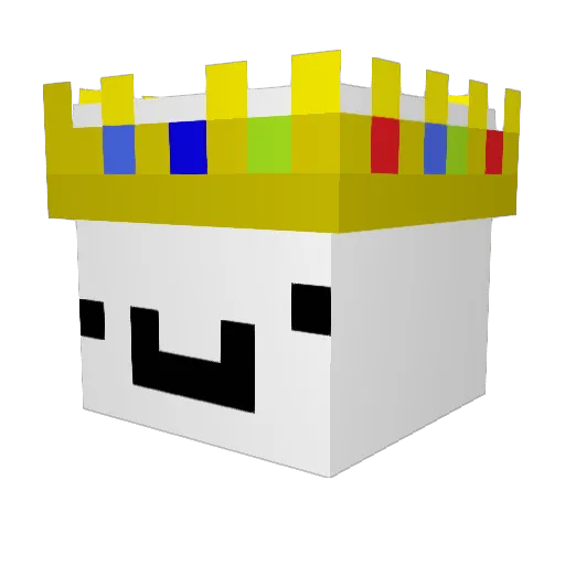 sdh77777 Minecraft avatar head, 3D render