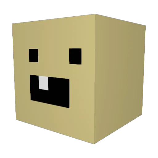 sdiddy67 Minecraft avatar head, 3D render
