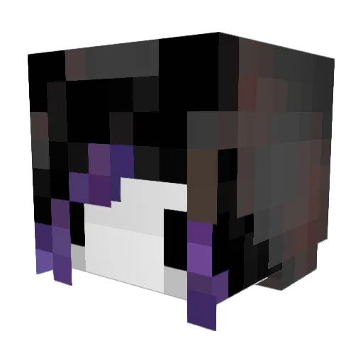 sdmmdhhr34 Minecraft avatar head, 3D render