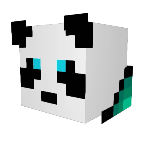 sdwys Minecraft avatar head, 3D render