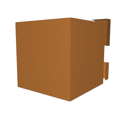 se0n0ng Minecraft avatar head, 3D render