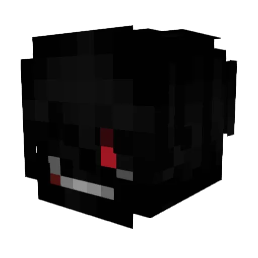 se20 Minecraft avatar head, 3D render