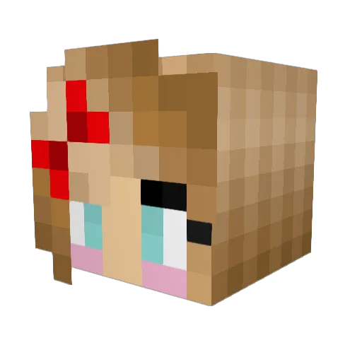 se7en2967 Minecraft avatar head, 3D render