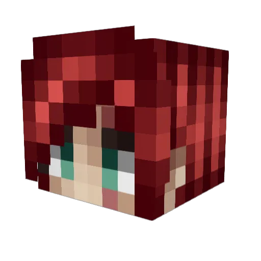 seDrakonkill Minecraft avatar head, 3D render