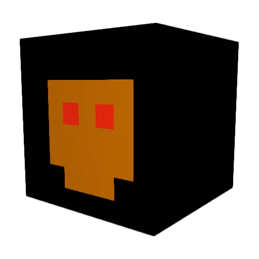 se_the_men Minecraft avatar head, 3D render
