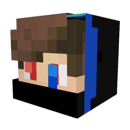 seabass32121 Minecraft avatar head, 3D render