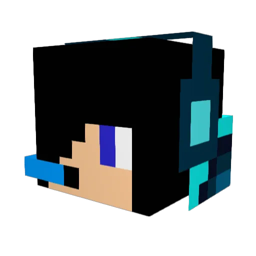 seaeagle13 Minecraft avatar head, 3D render