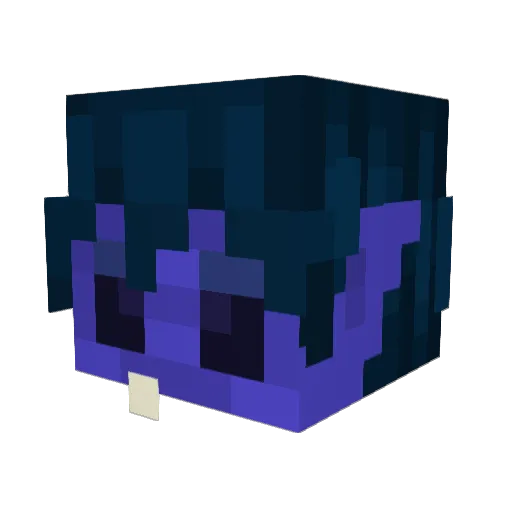 seagob1lin Minecraft avatar head, 3D render