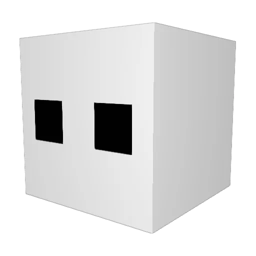 seagullstealer Minecraft avatar head, 3D render
