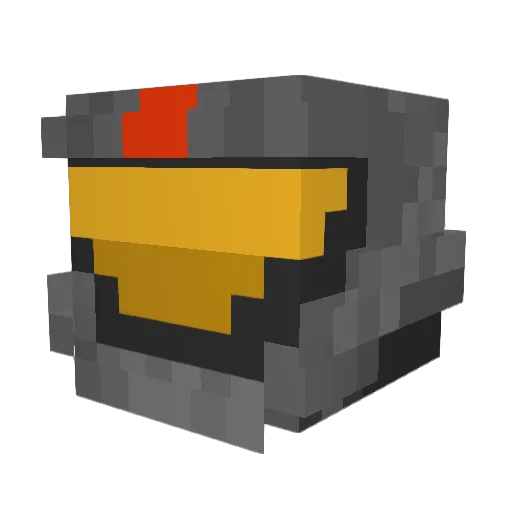 sealchief Minecraft avatar head, 3D render