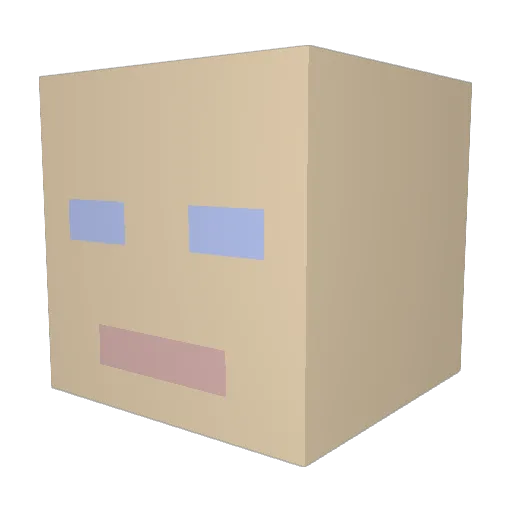 seamannavigator Minecraft avatar head, 3D render