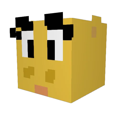seamonkeys321 Minecraft avatar head, 3D render