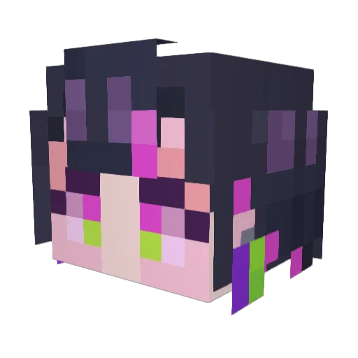 sean10_09 Minecraft avatar head, 3D render
