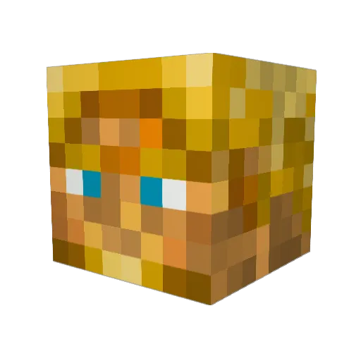 sean4312 Minecraft avatar head, 3D render