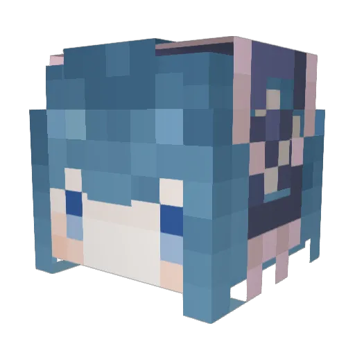 sean5038 Minecraft avatar head, 3D render
