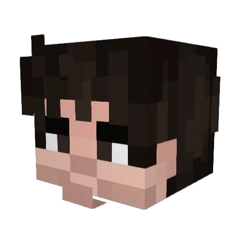 sean6327 Minecraft avatar head, 3D render
